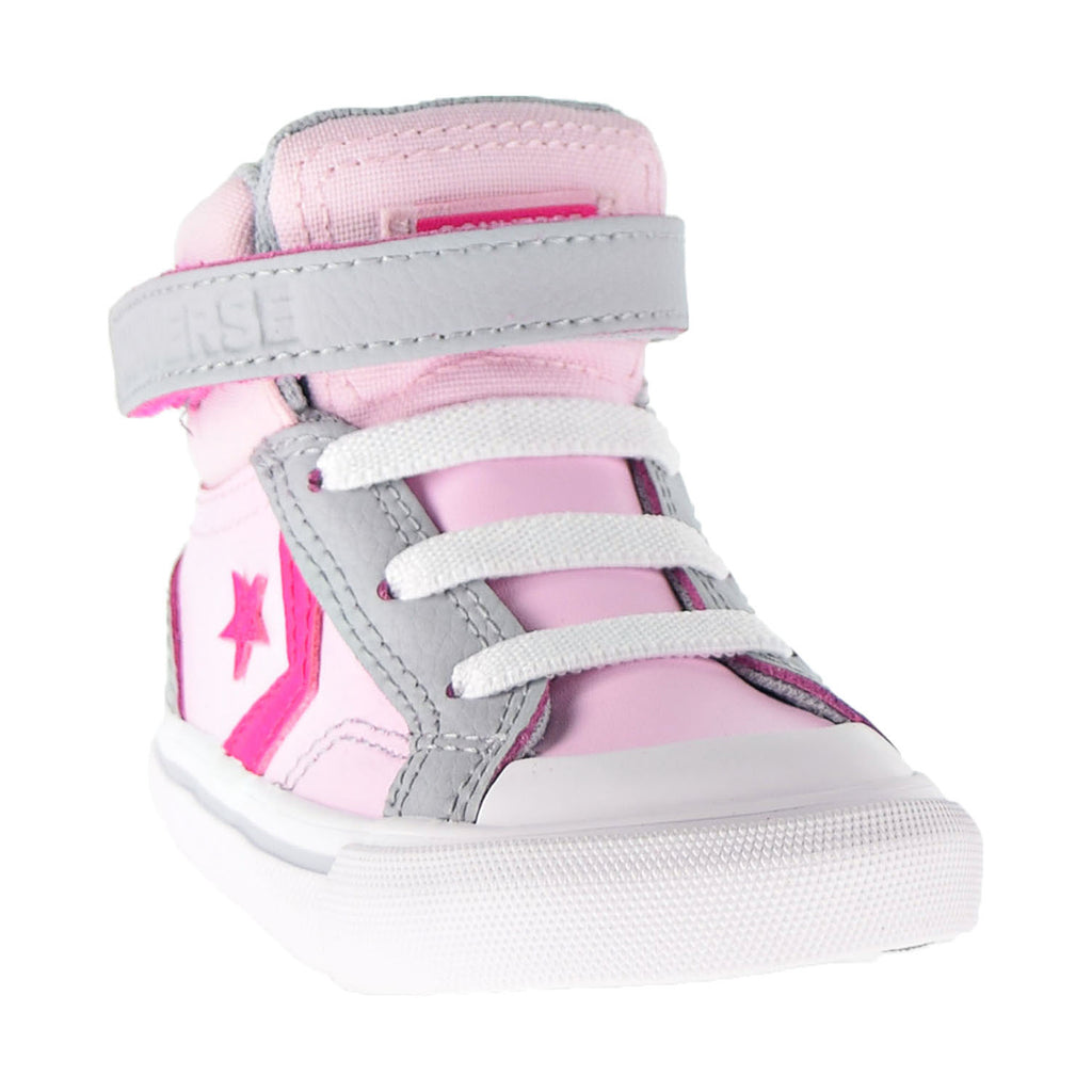 Converse Pro Blaze Starp Hi Toddler Two-Tone Pink Foam-W Shoes Leather