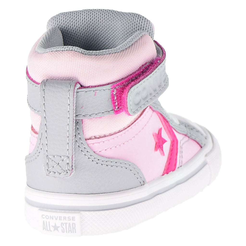 Converse Pro Shoes Two-Tone Foam-W Blaze Hi Toddler Pink Starp Leather