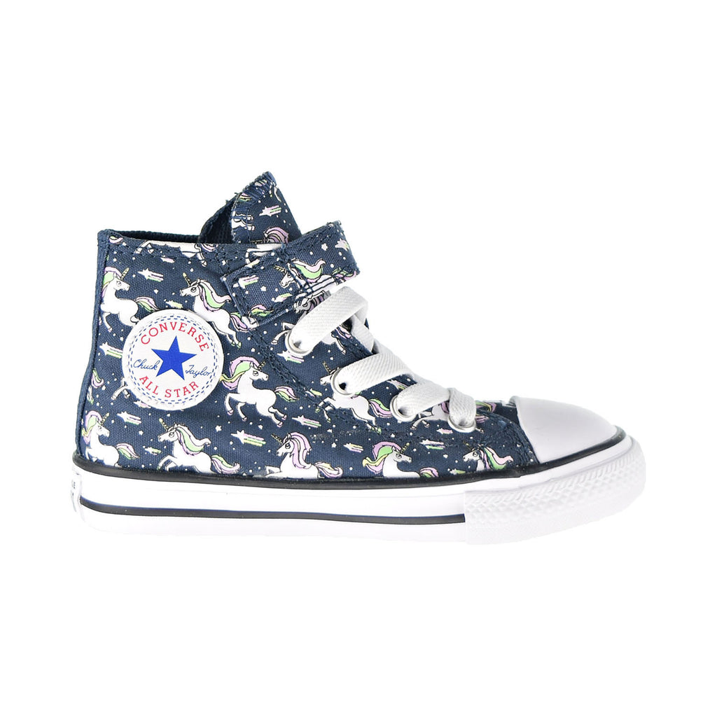 Converse Chuck Taylor AS Unicorns Hook And Loop Toddler Shoes Navy-Black