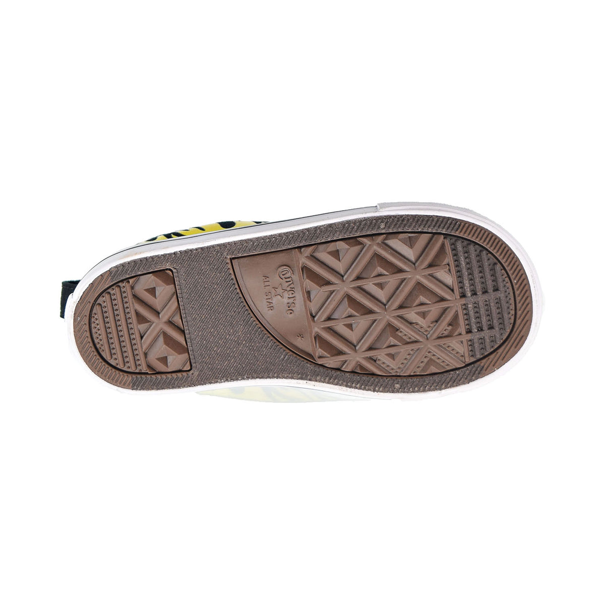 Converse Chuck Taylor AS Street Slip "Into The Flames" Toddler Shoe Black-Yellow