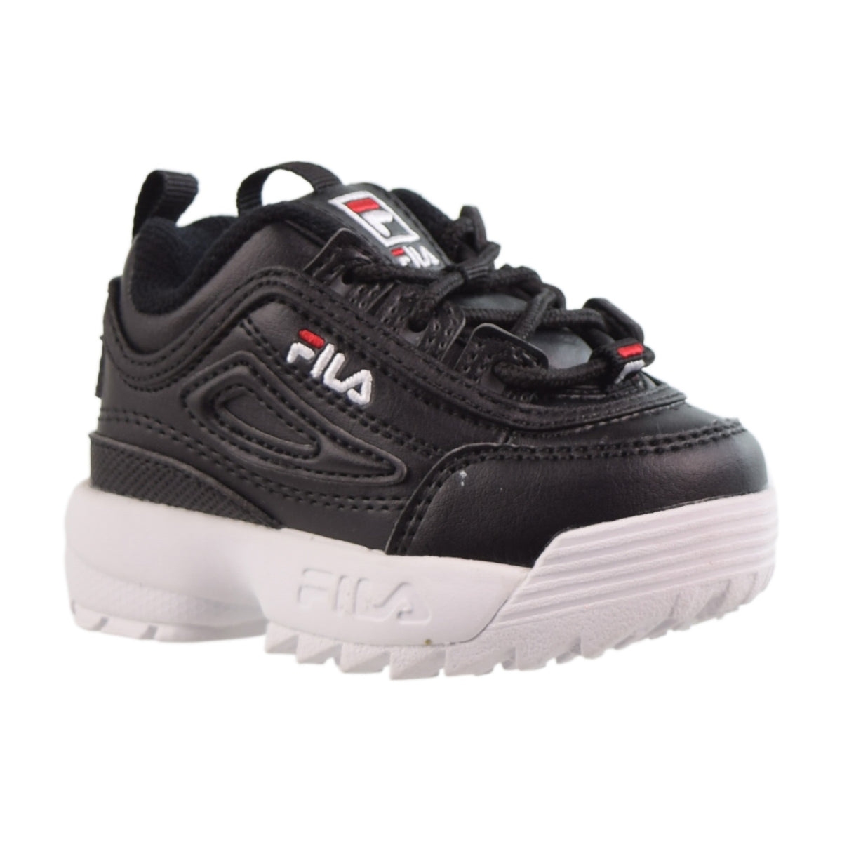 Fila Disruptor II Toddlers Shoes Black-White-Red