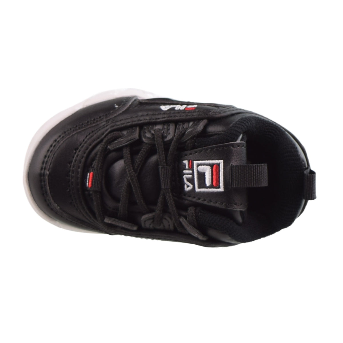 Fila Disruptor II Toddlers Shoes Black-White-Red