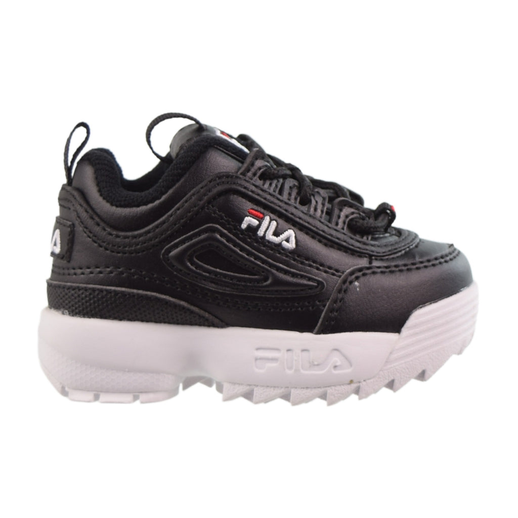 Fila Disruptor II Toddlers Shoes Black-White-Red