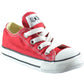 Converse Chuck Taylor All Star Low Top Infants/Toddlers Shoes Red