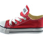 Converse Chuck Taylor All Star Low Top Infants/Toddlers Shoes Red