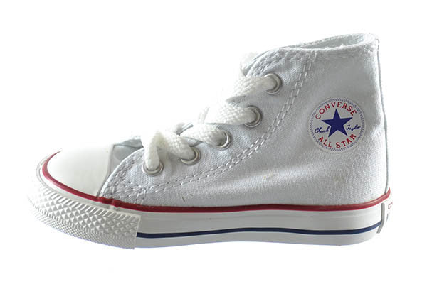 Converse Chuck Taylor All Star High Top Infants/Toddlers Shoes Optical White