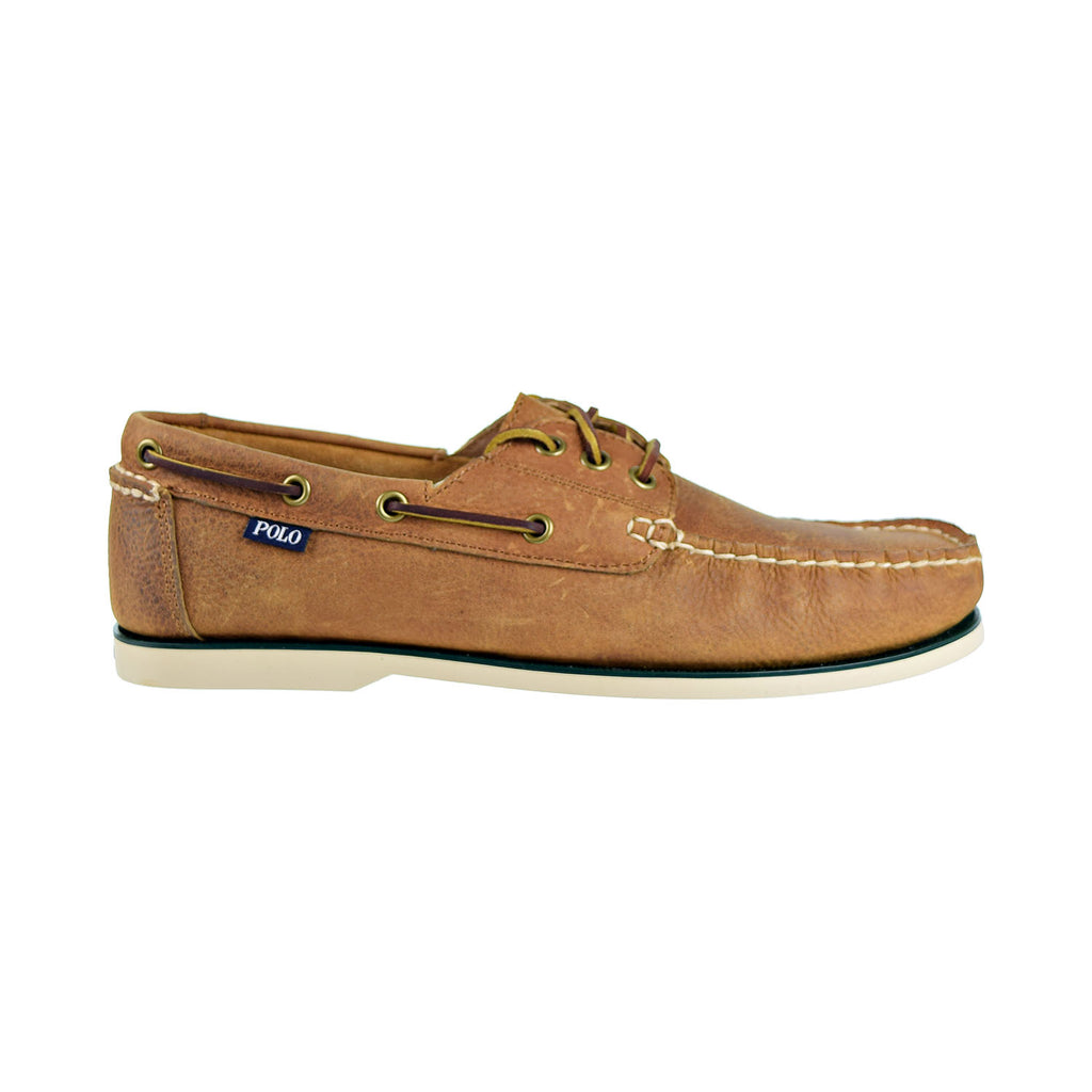 Polo Ralph Lauren Bienne Men's Boat Shoes Tan