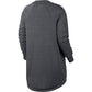 Nike Sportswear Tech Fleece Women's V-Neck Sweatshirt Grey/Black
