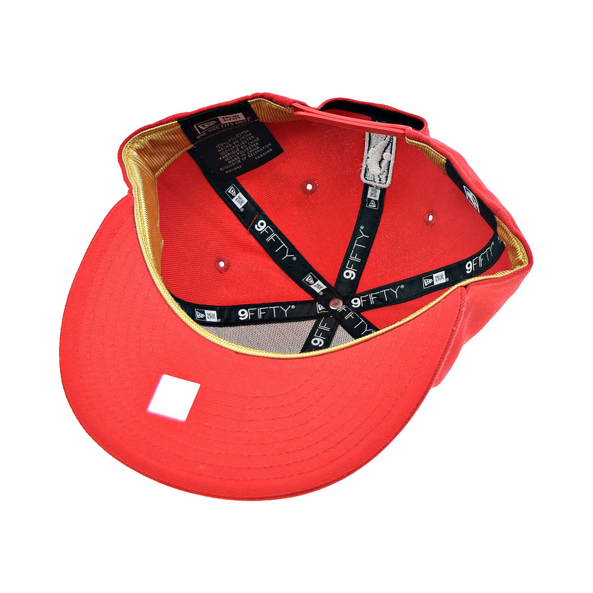 New Era Houston Rockets "2X Champions" 9Fifty Men's Snapback Hat Red-White-Gold