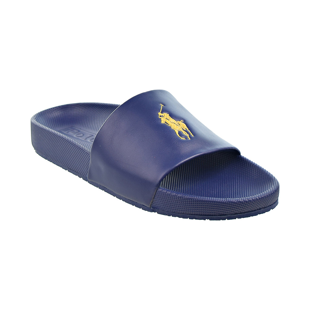 Polo Ralph Lauren Cayson Men's Slides Navy-Gold