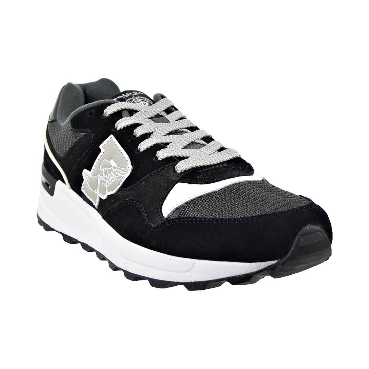 Polo Ralph Lauren Trackster 100 Men's Shoes Black-White
