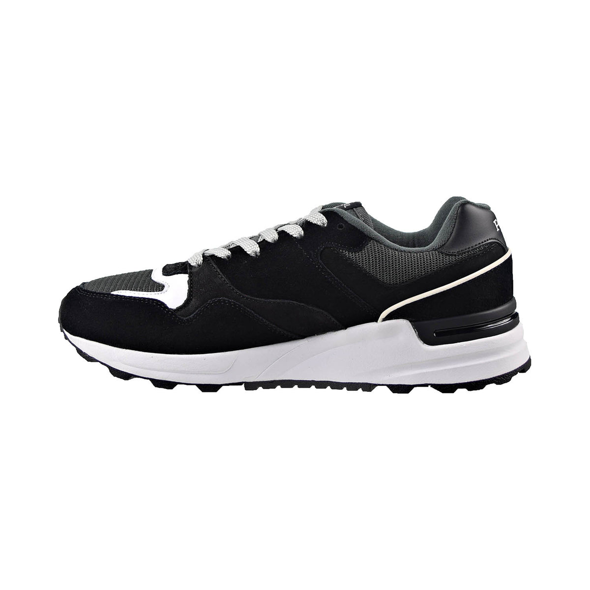 Polo Ralph Lauren Trackster 100 Men's Shoes Black-White