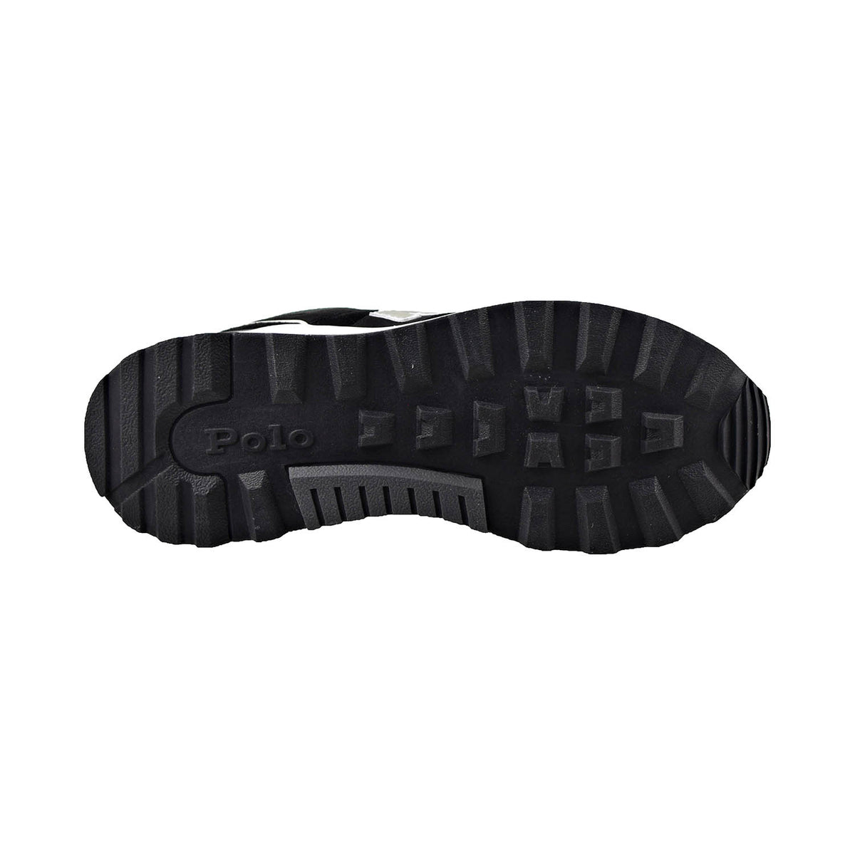Polo Ralph Lauren Trackster 100 Men's Shoes Black-White