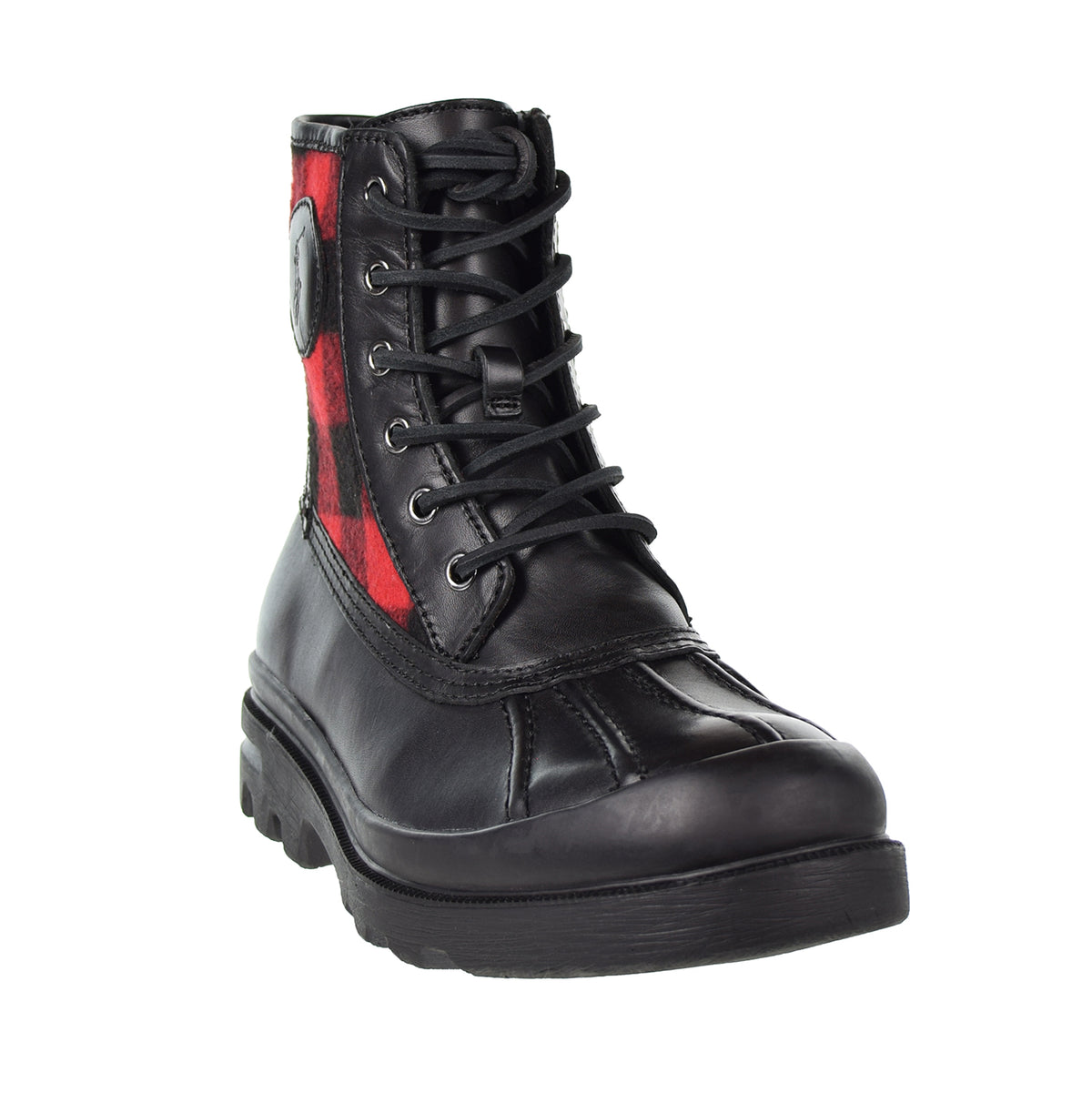 Polo Ralph Lauren Udel Men's Duck Boot Black/Red