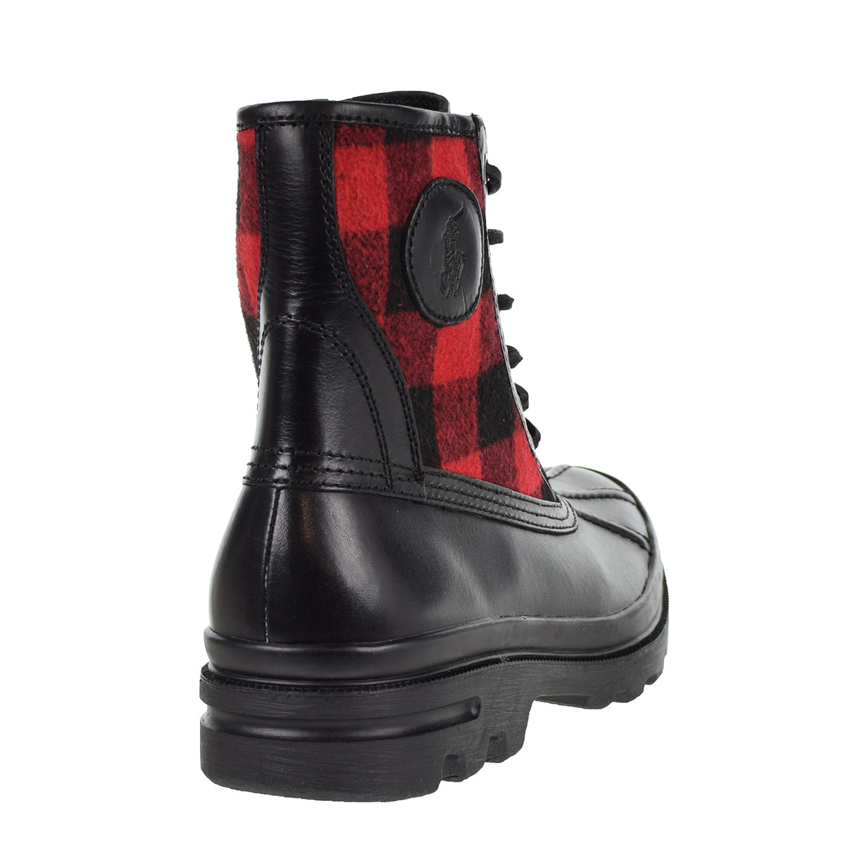 Polo Ralph Lauren Udel Men's Duck Boot Black/Red