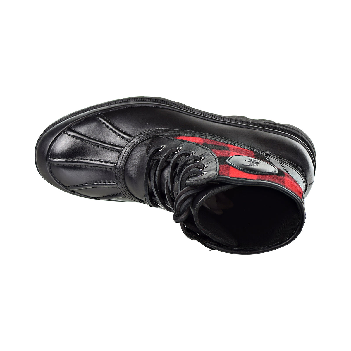 Polo Ralph Lauren Udel Men's Duck Boot Black/Red