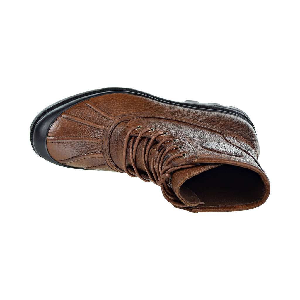Polo by Ralph Lauren Udal Men\'s Brown leather and Black duck Boots Polo Ralph Lauren Udel Men main image 3