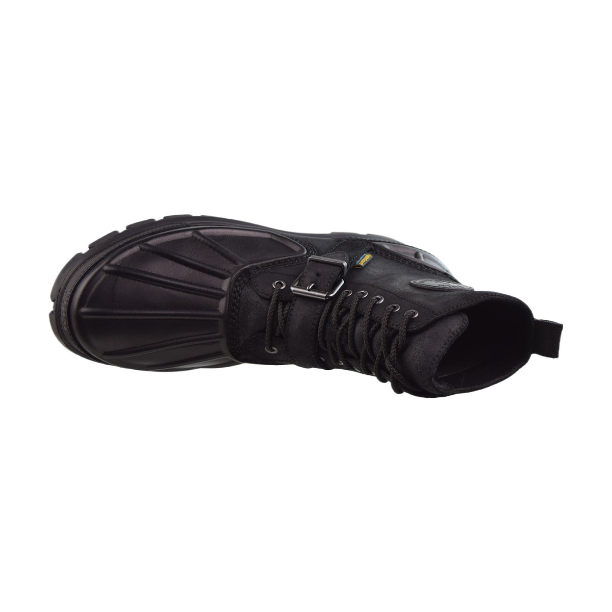 Polo Ralph Lauren Oslo High Leather Men's Nubuck Boot Black
