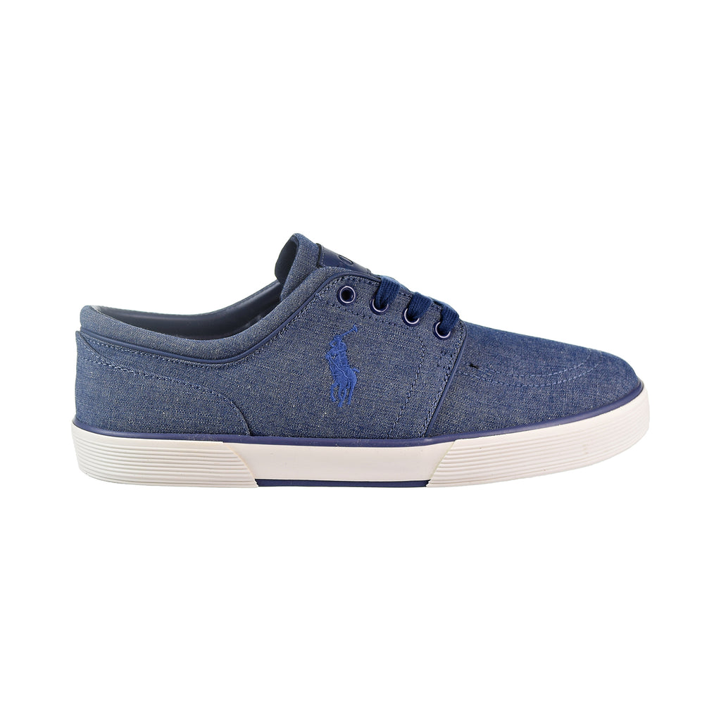 Polo Ralph Lauren Faxon Low Men's Shoes Indigo Blue/Chambray