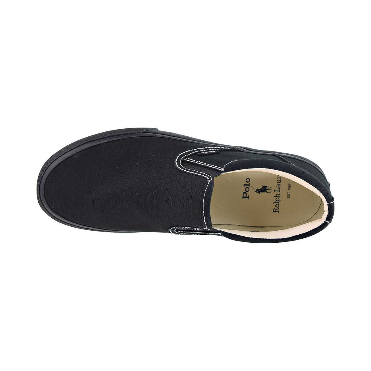 Polo Ralph Lauren Thompson SK-VLC Men's Shoes Black