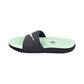 Nike Kawa  (PS) Little Kids' Slides Off Noir-Mint Foam-Metallic Red Bronze