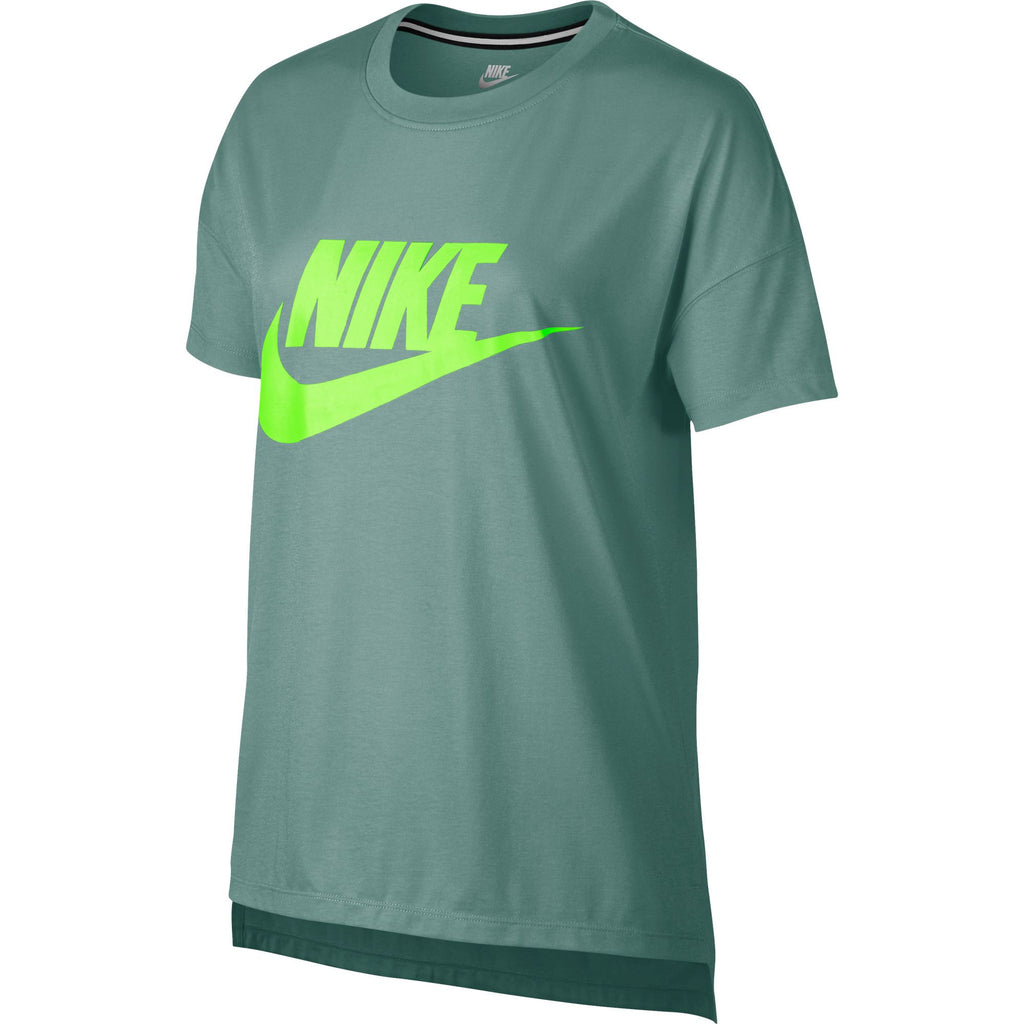 Nike Signal Logo Shortsleeve Women's T-Shirt Cannon/Ghost Green