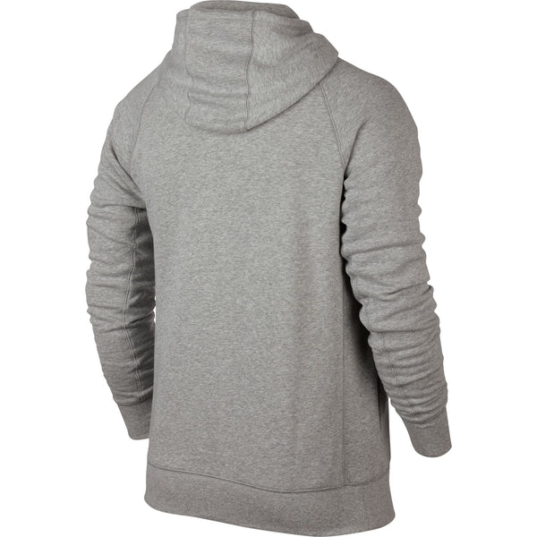 Air Jordan 11 Fleece Men's Pull Over Hoodie Grey Heather/Purple