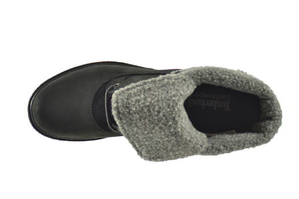 Timberland Earthkeepers Amston Roll Top Women's Boots Black