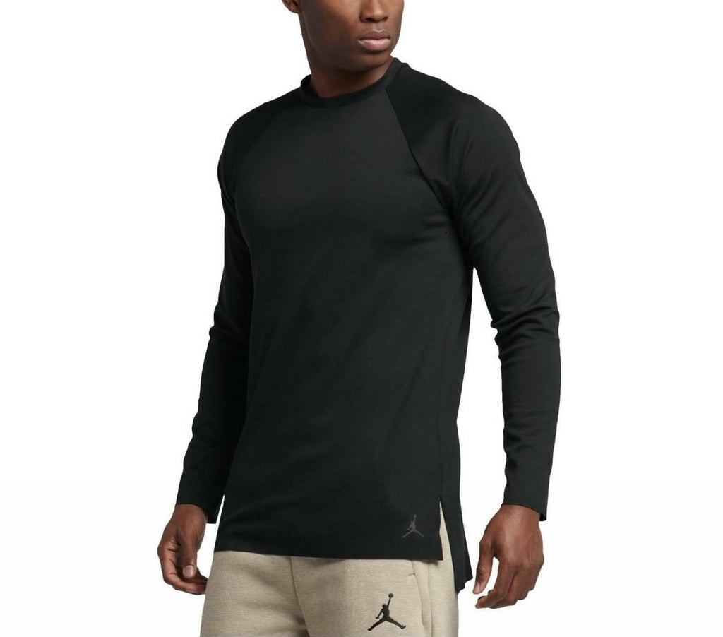 Jordan 23 Lux Raglan Long Sleeve Men's Tee Shirt Black