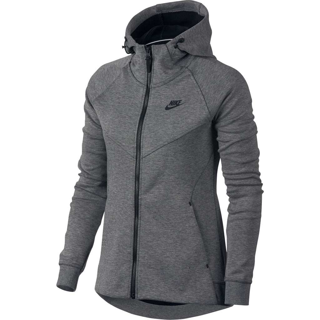 Nike Sportswear Tech Fleece Full Zip Women's Hoodie Carbon Black
