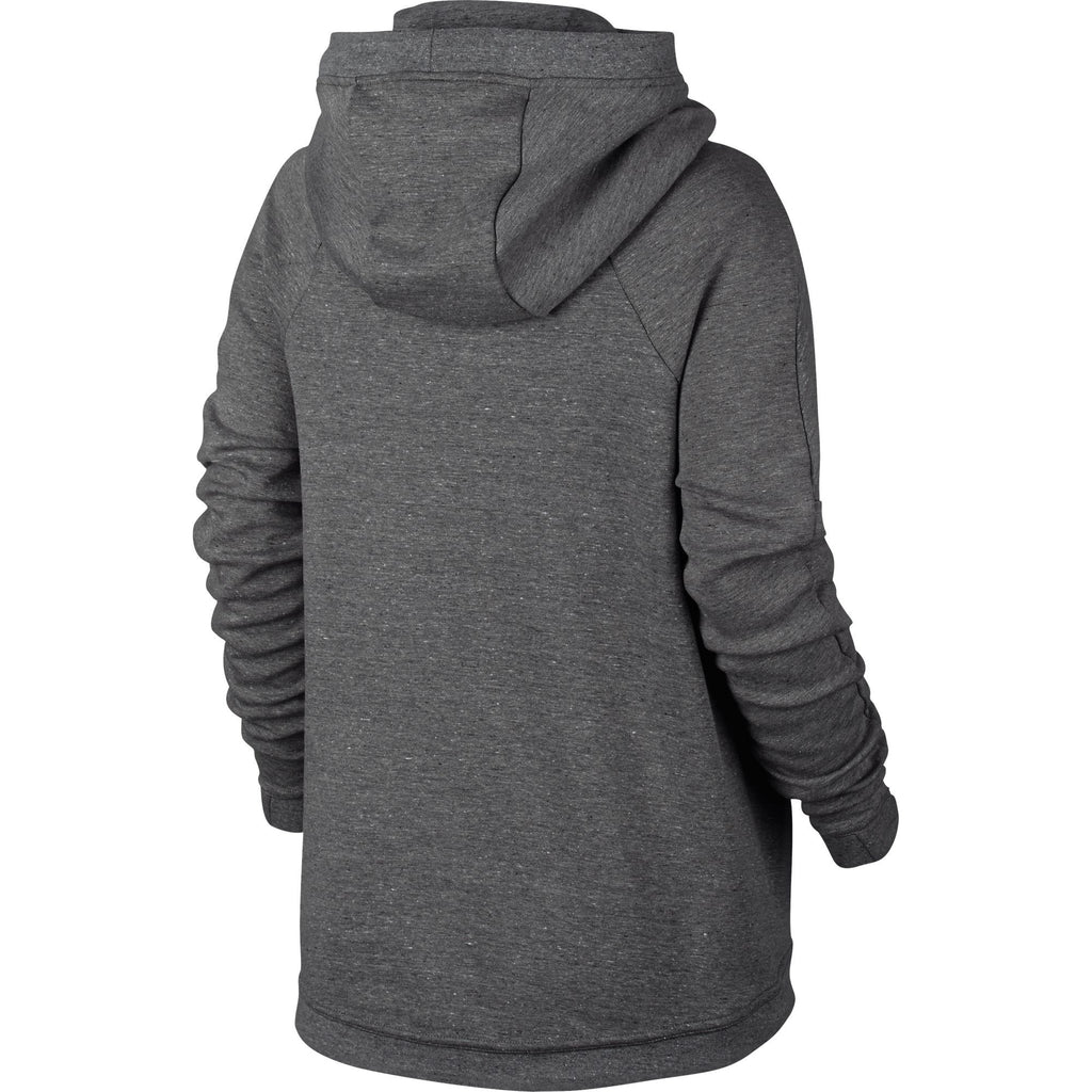 Nike Sportswear Tech Fleece Women s Longsleeve Pullover Hoodie Grey Black