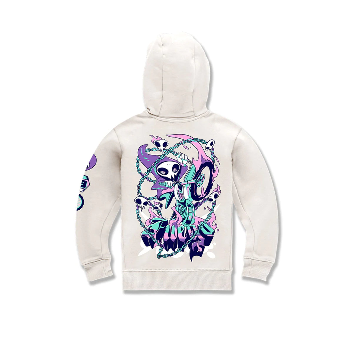 Jordan Craig Big Kids' Fuego Pullover Hoodie Cream