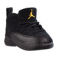 Jordan 12 Retro Black Taxi (TD) Toddler Shoes Retro Black Taxi 