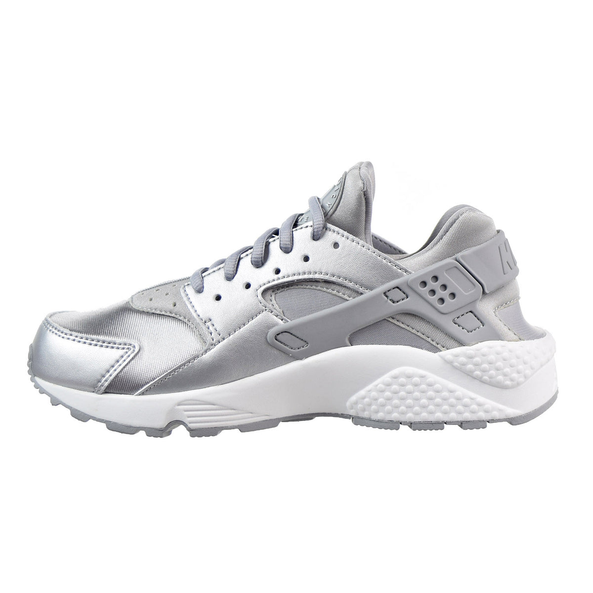 Nike Air Huarache Run SE Women's Shoe Metallic Silver/Pure Platinum/Summit White
