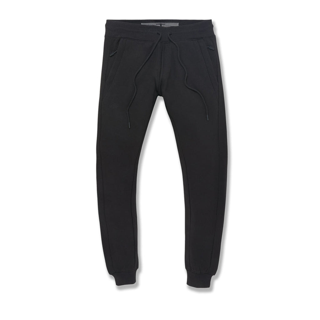 Jordan Craig Men's Uptown Modern Basic Fleece Jogger Sweatpants Black 8620-black (Size M)