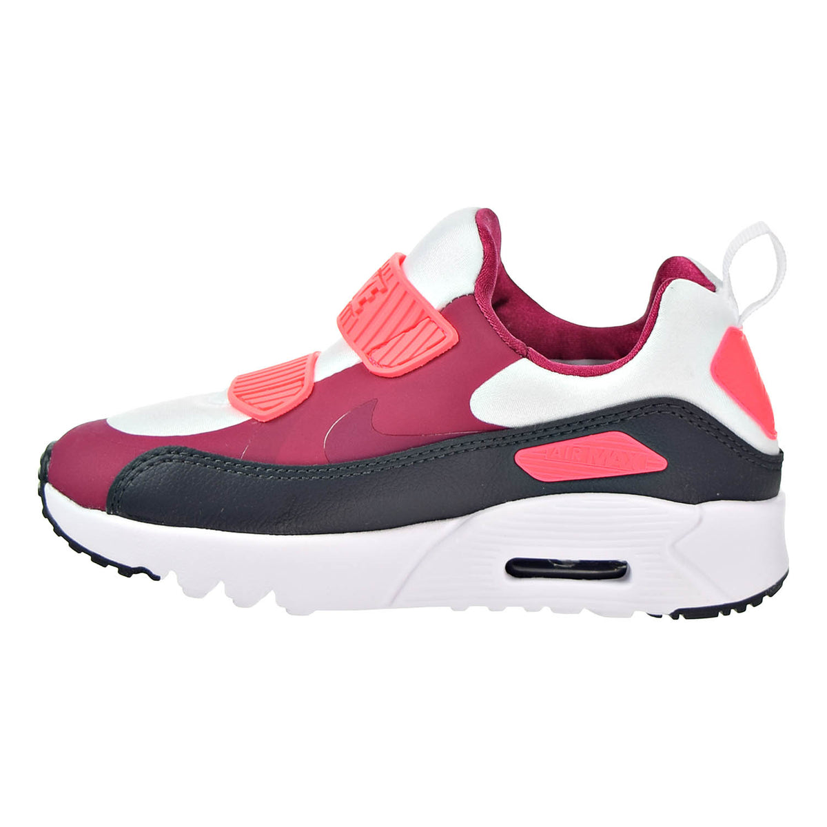 Nike Air Max Tiny 90 (PS) Preschool Shoes White/Noble Red/Anthracite