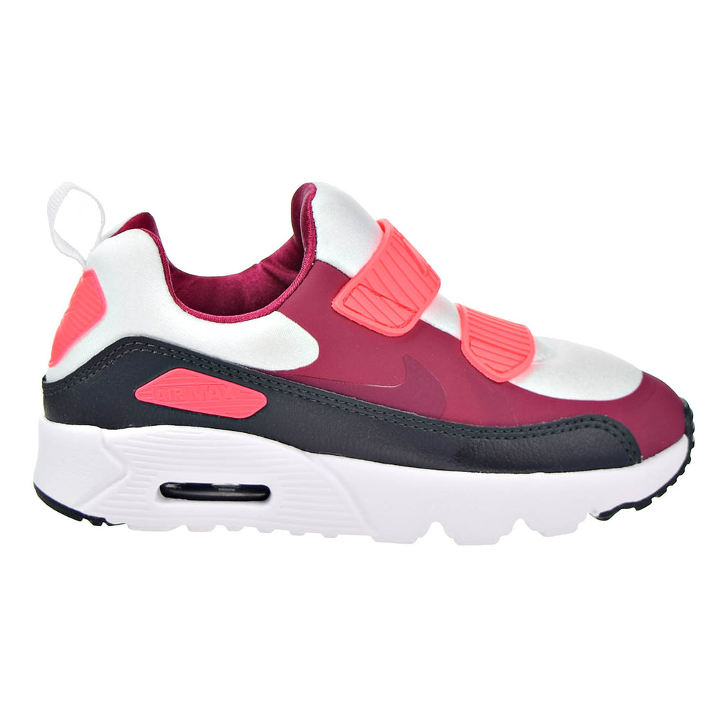 Nike Air Max Tiny 90 (PS) Preschool Shoes White/Noble Red/Anthracite