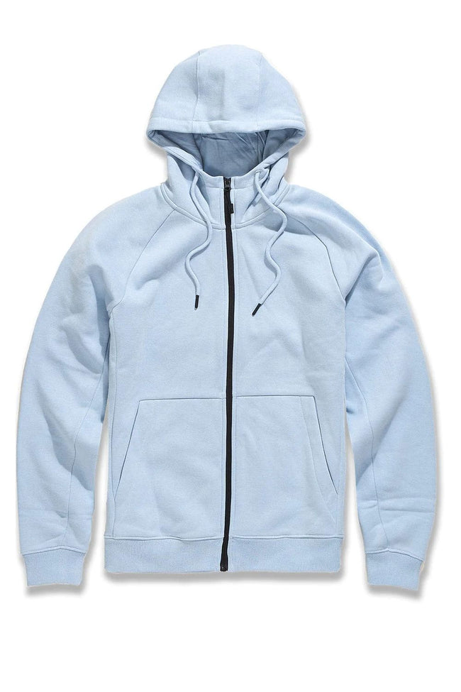Jordan Craig Full Zip Men's Hoodie Carolina Blue