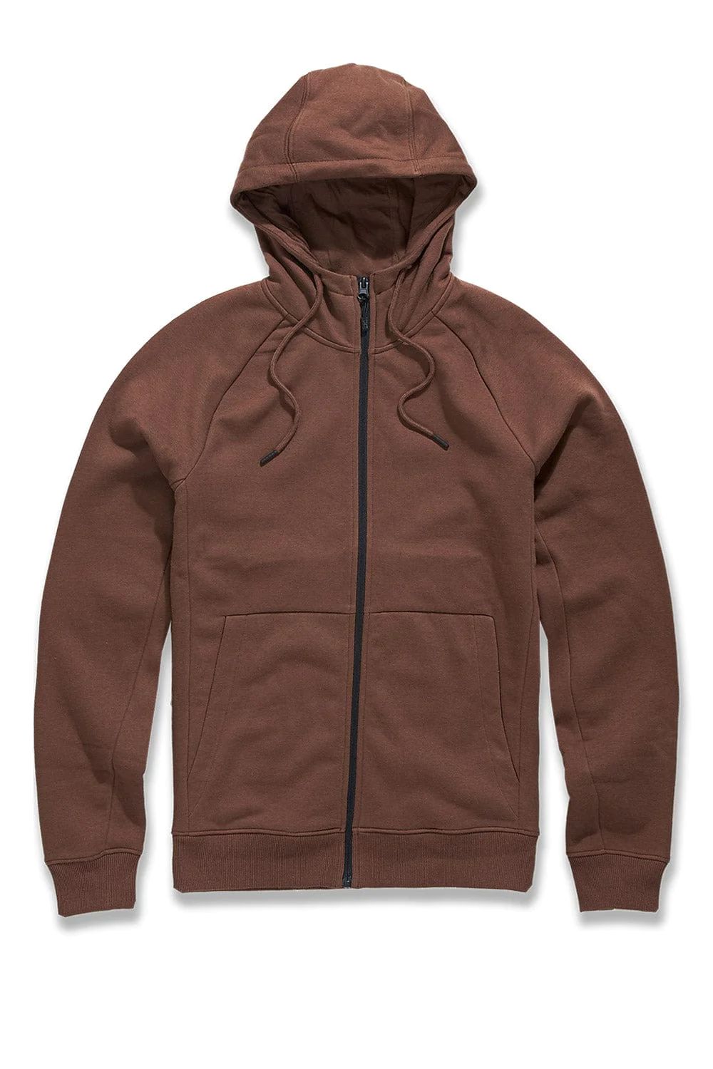 Jordan Craig Full Zip Men's Hoodie Dark Chocolate