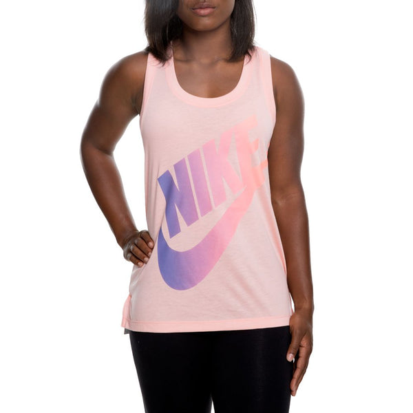 Nike Sportswear Women's Tank Top Bleached Coral-Purple Slate