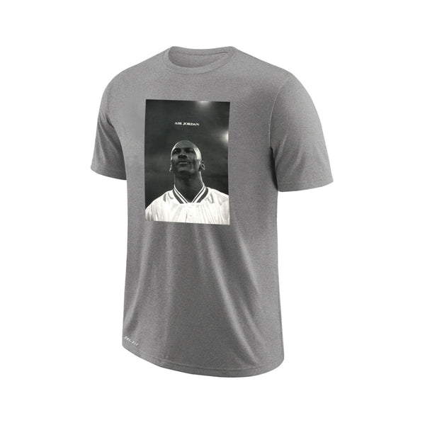 Air Jordan Photo Men's Sportswear Casual T-Shirt Grey