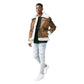 Jordan Craig Vienna Fur Bomber Men's Jacket Brown