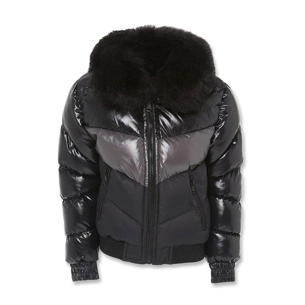 Jordan Craig Sugar Hill Kids Puffer Jacket Triple Black