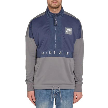 Nike Air Men's Half Zip Jacket Thunder-Gunsmoke-Obsidian
