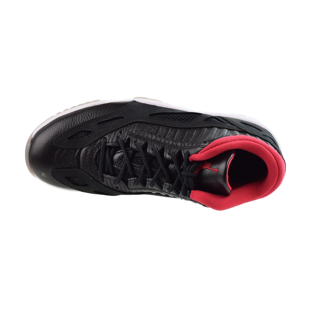 Jordan 11 Retro Low Men's Shoes Black-White-True Red