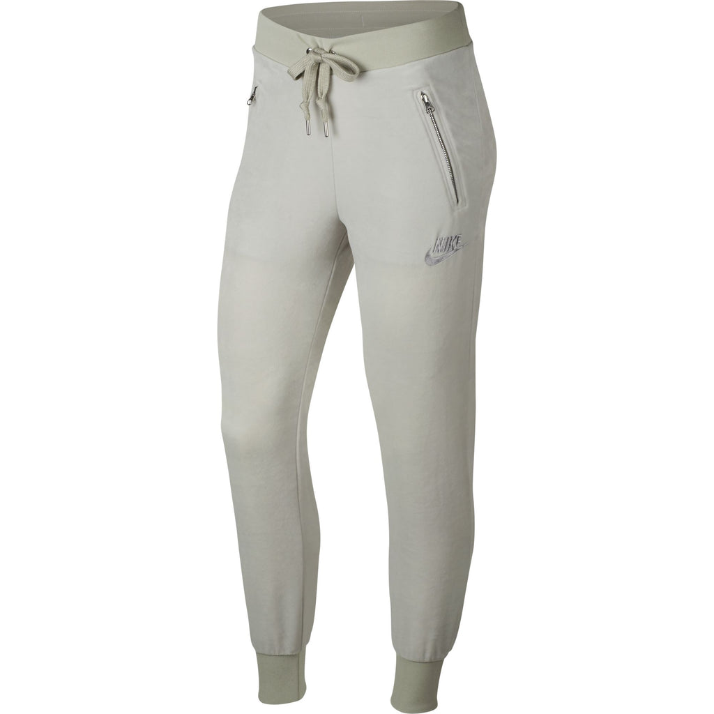 Nike Velour Women's Pants Light Bone - Main Image