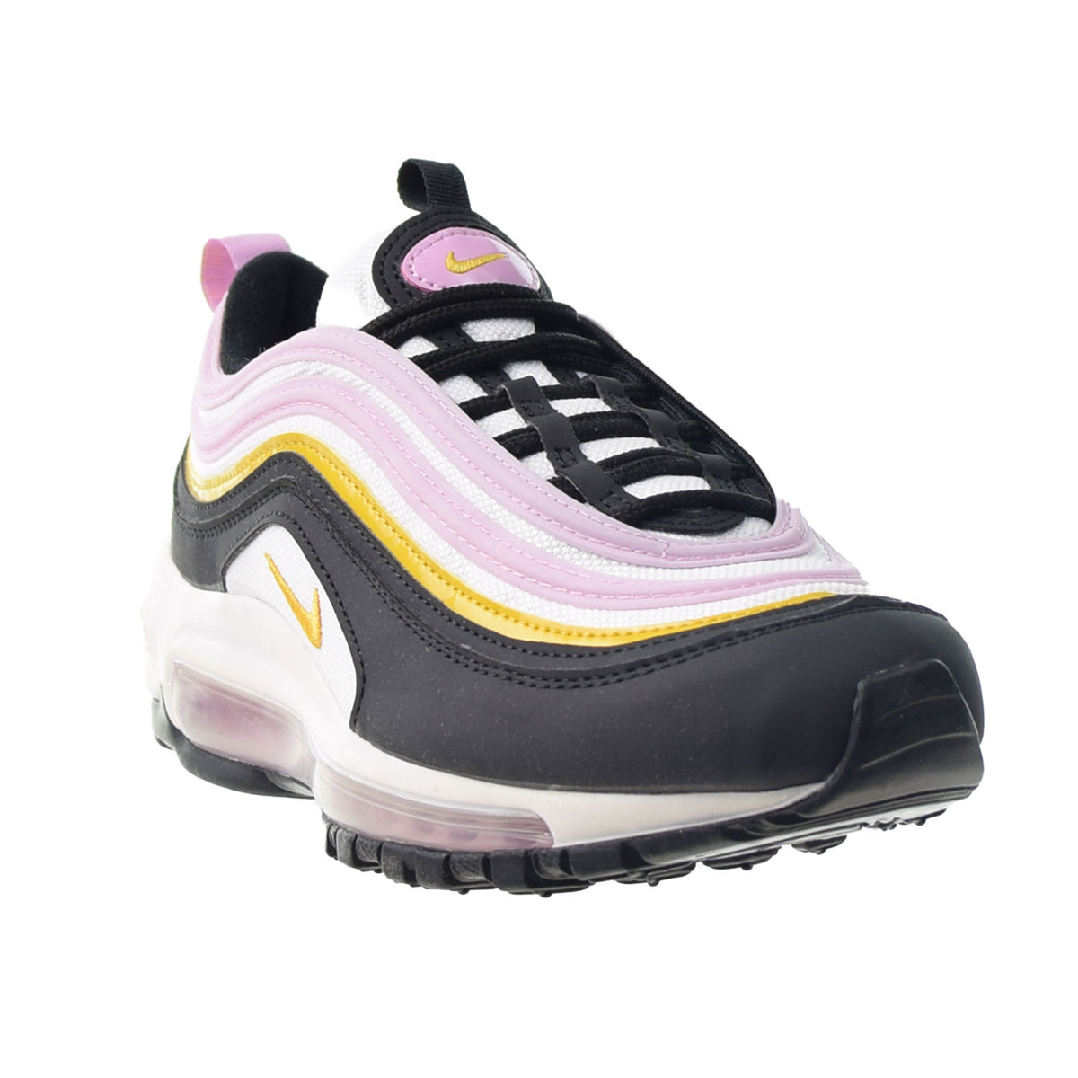 Nike Air Max 97 Big Kids' Shoes Black-Dark Sulfur
