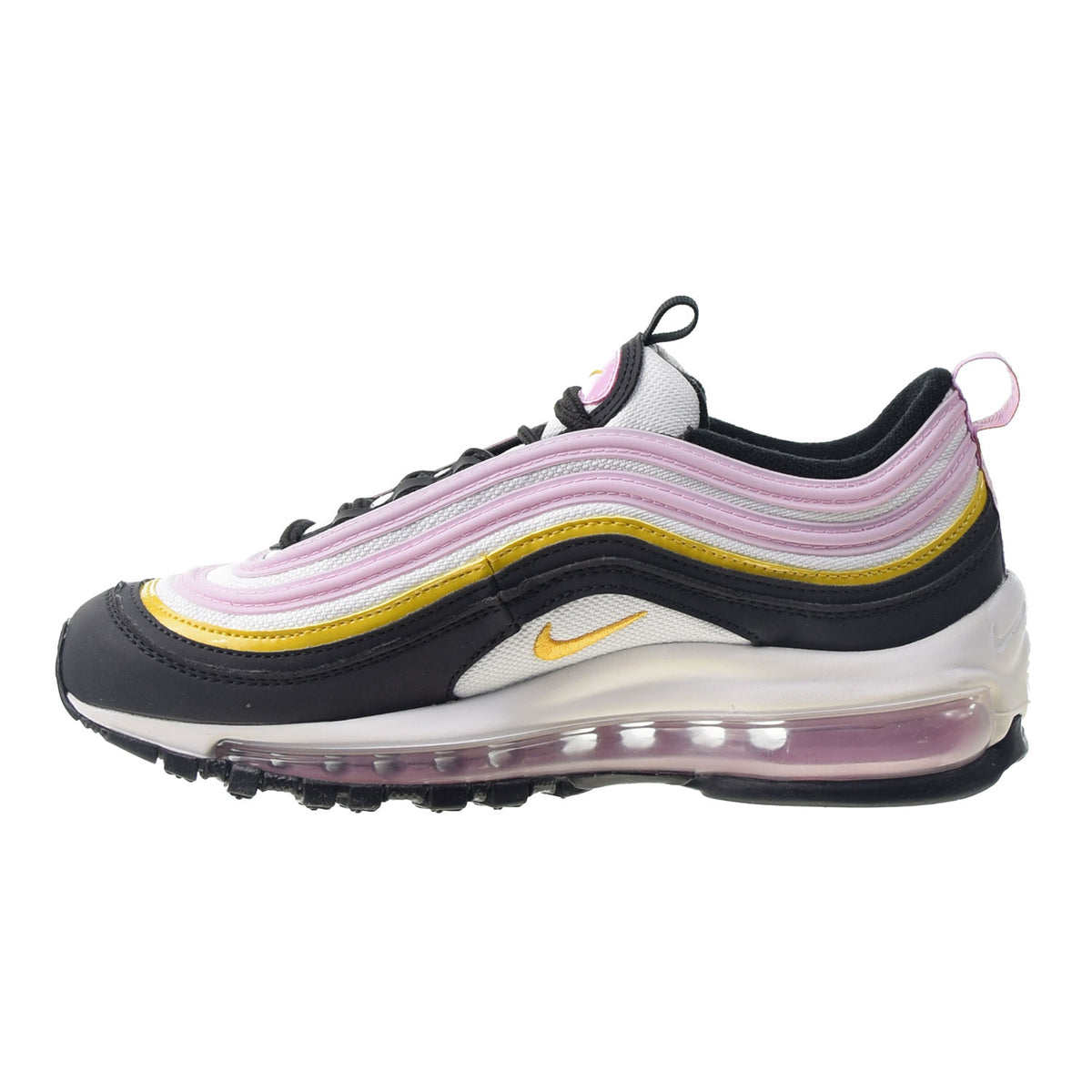 Nike Air Max 97 Big Kids' Shoes Black-Dark Sulfur