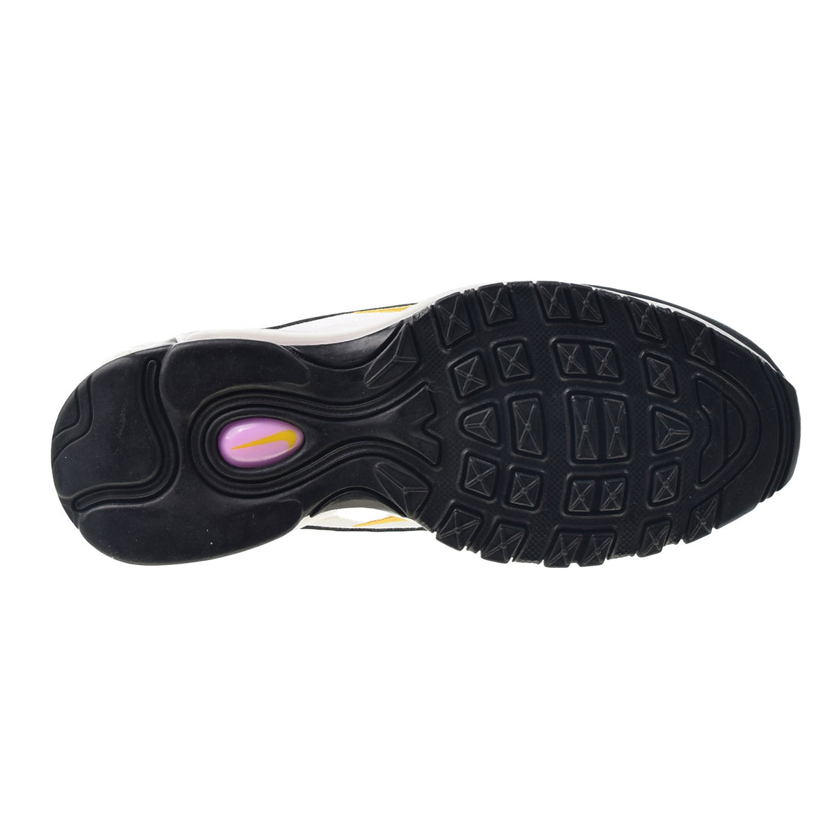 Nike Air Max 97 Big Kids' Shoes Black-Dark Sulfur