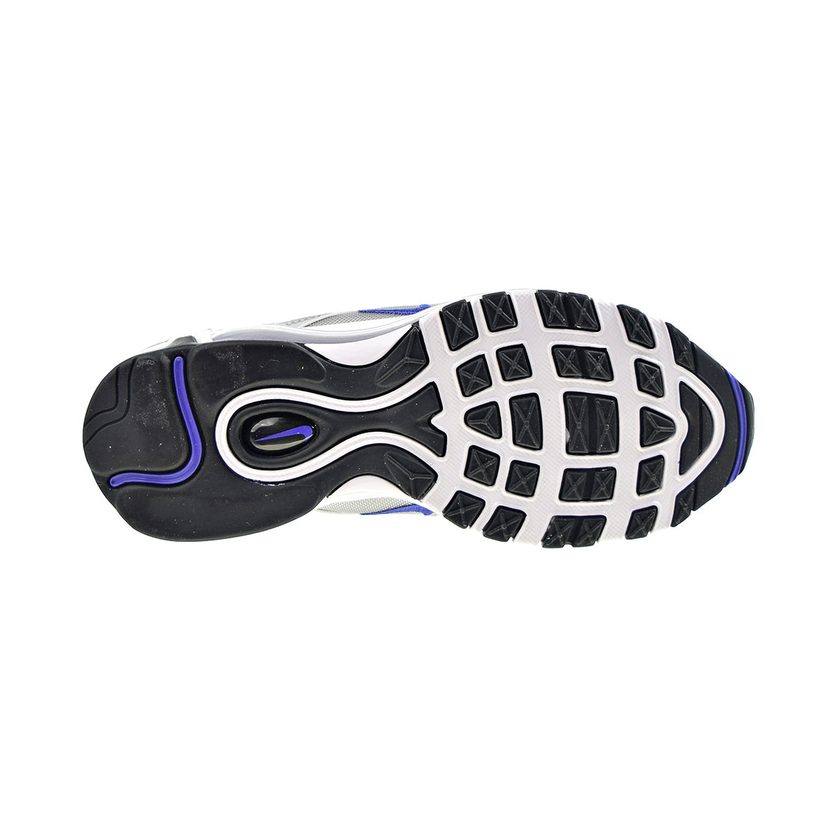 Nike Air Max 97 (GS) Big Kids' Shoes Metallic Silver-Persian Violet